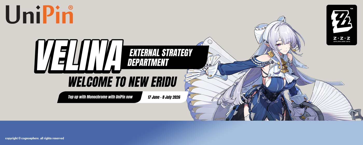 [Welcome to New Eridu: Velina] Top up with UniPin Now! (TH)